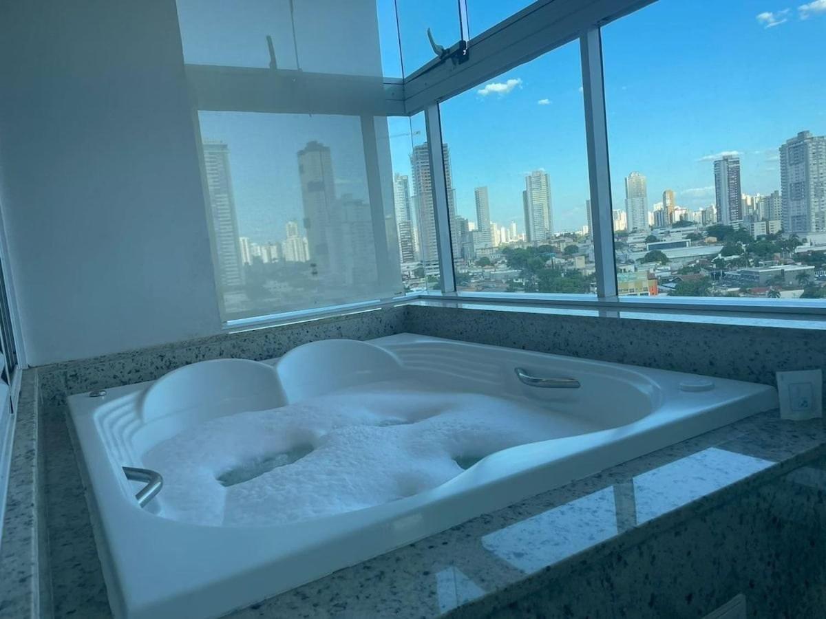 1 Qts.| 2 Hosp. | Jacuzzi Na Varanda | Linda Vista Goiania Exterior photo